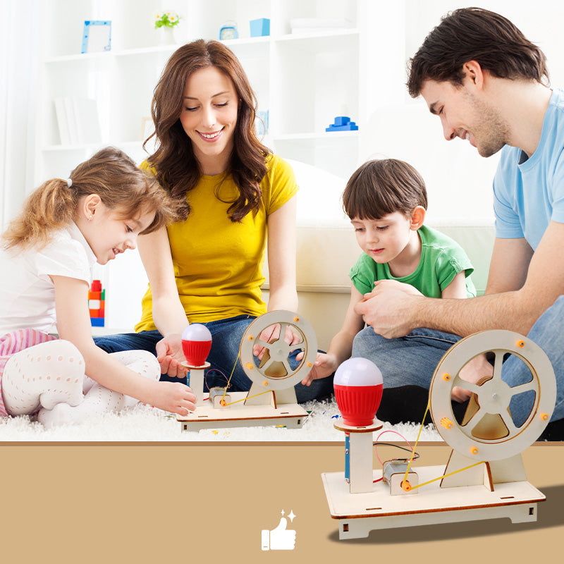 Creatieve handgemaakte technische speelgoedjes