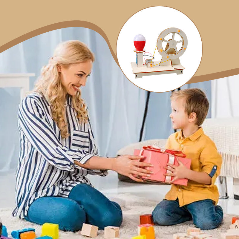 Creatieve handgemaakte technische speelgoedjes