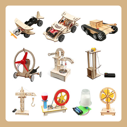 Creatieve handgemaakte technische speelgoedjes