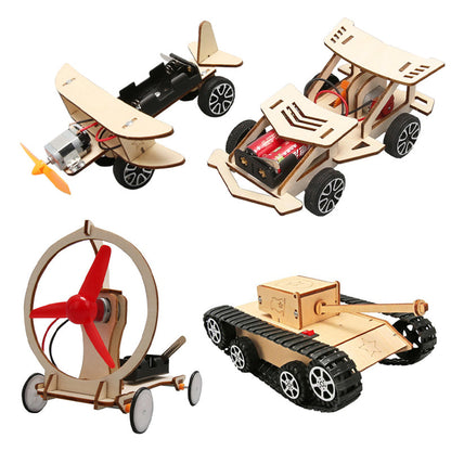 Creatieve handgemaakte technische speelgoedjes