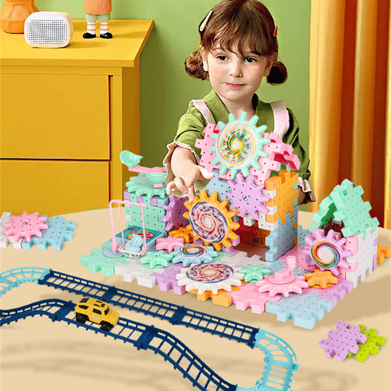 Elektrische bouwblokjes voor de creatieve ontwikkeling en vaardigheden van kleintjes