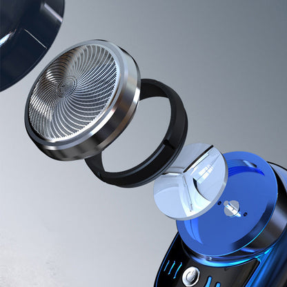 Mini draagbare elektrische scheerapparaat – precies droog en nat scheren