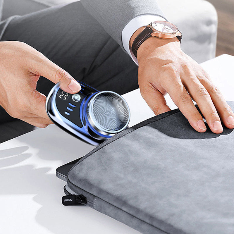 Mini draagbare elektrische scheerapparaat – precies droog en nat scheren