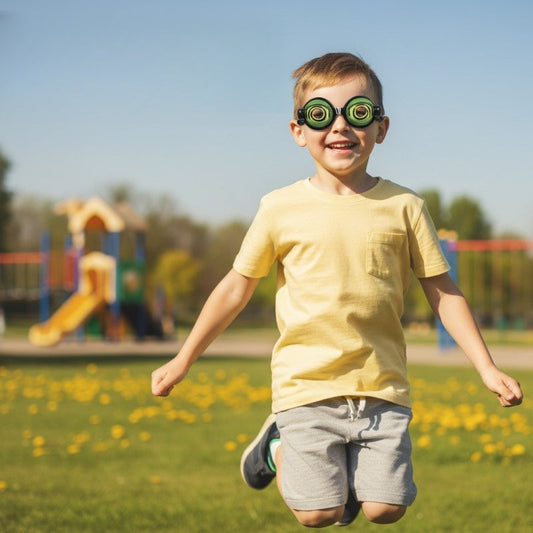 Knipperende speelgoedbril voor kinderen