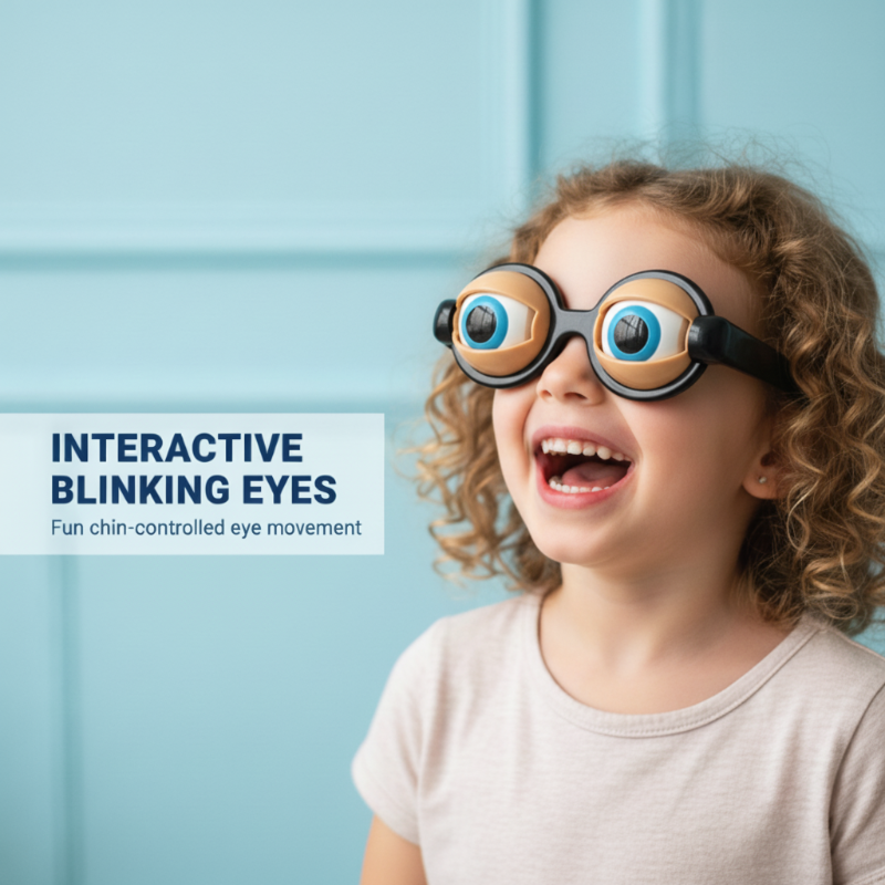 Knipperende speelgoedbril voor kinderen