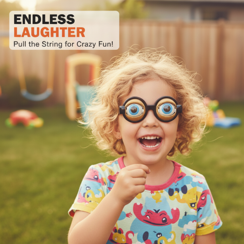 Knipperende speelgoedbril voor kinderen