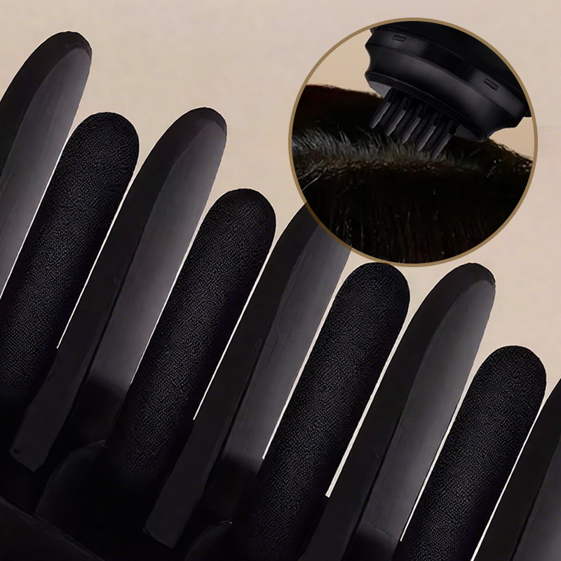 Kam-applicator voor het direct kleuren van grijze haren